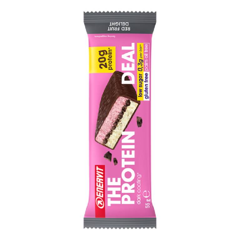 ENERVIT PROT DEAL BAR 55G RED