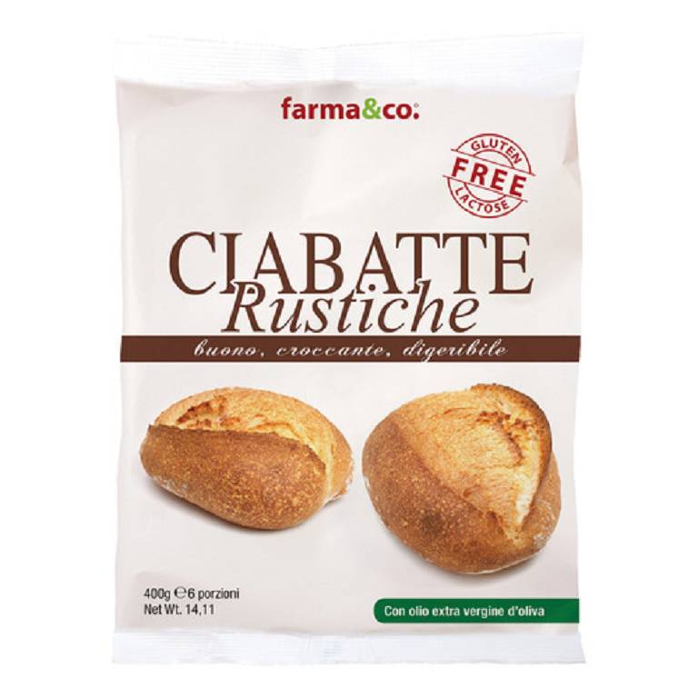 FARMA&CO CIABATTA RUSTICA 400G